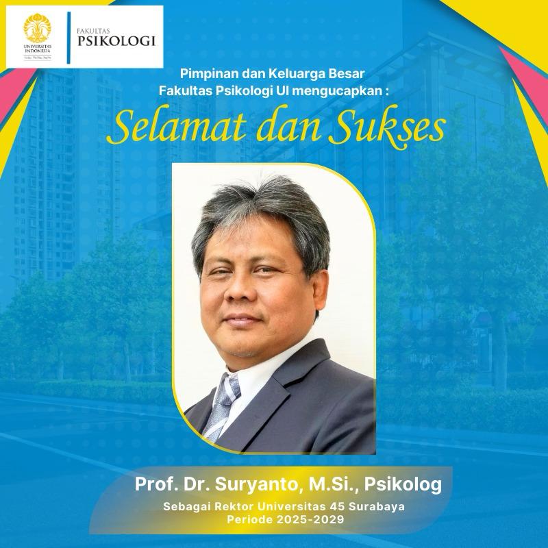 Institusi Akademik dan Komunitas Keilmuan Sampaikan Ucapan Selamat atas Pelantikan Rektor Universitas 45 Surabaya Institusi Akademik dan Komunitas Keilmuan Sampaikan Ucapan Selamat atas Pelantikan Rektor Universitas 45 Surabaya