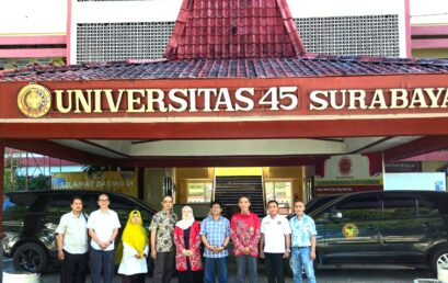 Kunjungan Wakil Rektor I dan Ketua LPM Universitas 17 Agustus 1945 Samarinda