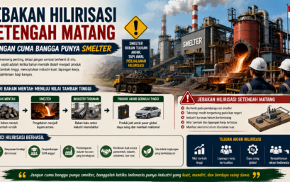 Karya Ilmiah Dosen di Media “Jebakan Hilirisasi Setengah Matang: Jangan Cuma Bangga Punya Smelter”