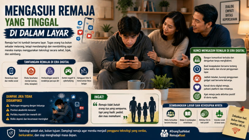 Karya Ilmiah Dosen di Media “Mengasuh Remaja yang Tinggal di Dalam Layar” Karya Ilmiah Dosen di Media “Mengasuh Remaja yang Tinggal di Dalam Layar”