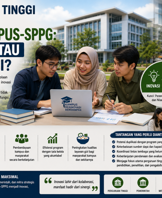 Karya Ilmiah Dosen di Media “Perguruan Tinggi Kelola MBG Kampus-SPPG: Inovasi atau Duplikasi?”