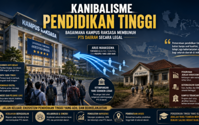 Karya Ilmiah Dosen di Media “Kanibalisme Pendidikan Tinggi: Bagaimana Kampus Raksasa Membunuh PTS Daerah Secara Legal”