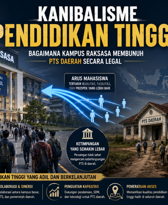 Karya Ilmiah Dosen di Media “Kanibalisme Pendidikan Tinggi: Bagaimana Kampus Raksasa Membunuh PTS Daerah Secara Legal”