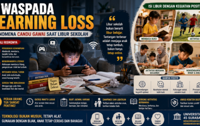 Karya Ilmiah Dosen di Media “Waspada Learning Loss: Fenomena Candu Gawai Saat Libur Sekolah”