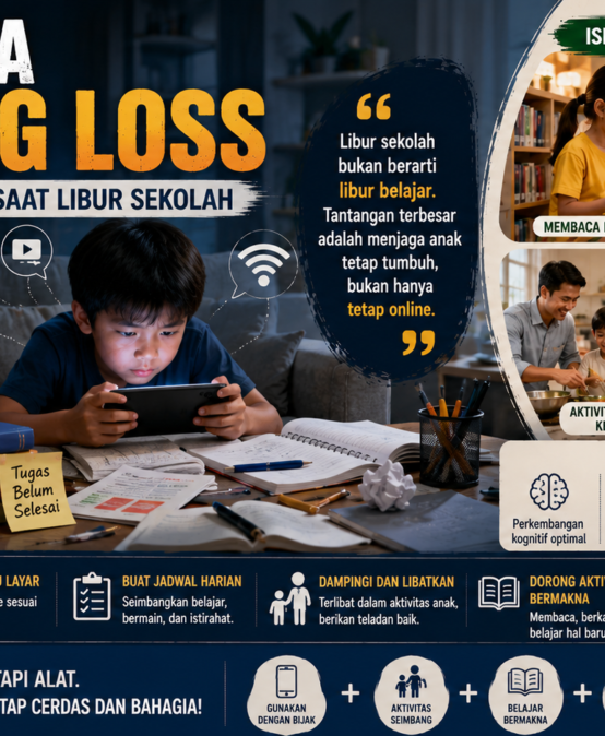 Karya Ilmiah Dosen di Media “Waspada Learning Loss: Fenomena Candu Gawai Saat Libur Sekolah”
