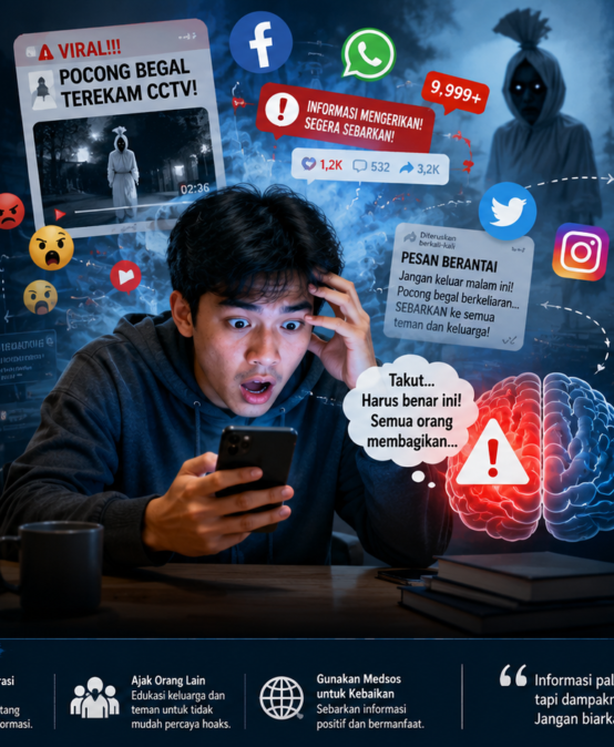 Karya Ilmiah Dosen di Media “Psikologi Pocong Begal: Saat Hoaks Medsos Menipu Otak Manusia”