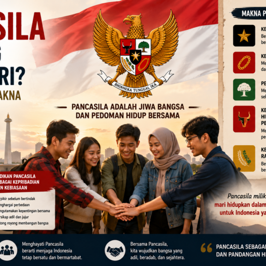 Karya Ilmiah Dosen di Media “Pancasila di Dinding atau di Diri? Menakar Ulang Makna Setiap 1 Juni”