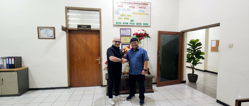Universitas 45 Surabaya Jajaki Kerja Sama dengan Parallaxnet untuk Penguatan Kompetensi IT Mahasiswa