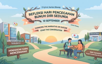 Karya Dosen di Media “Refleksi Hari Pencegahan Bunuh Diri Sedunia: Pentingnya Kepedulian Kampus untuk Mendengar Tanpa Menceramahi”